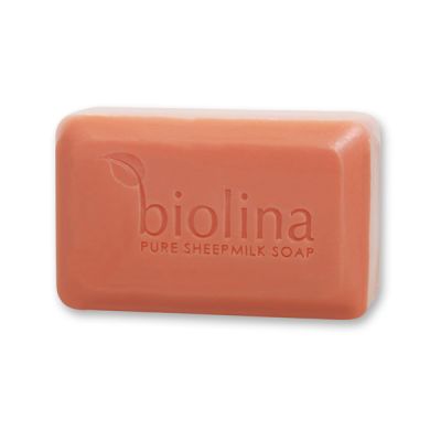 Biolina sheep milk soap 100g, Pomegranate 