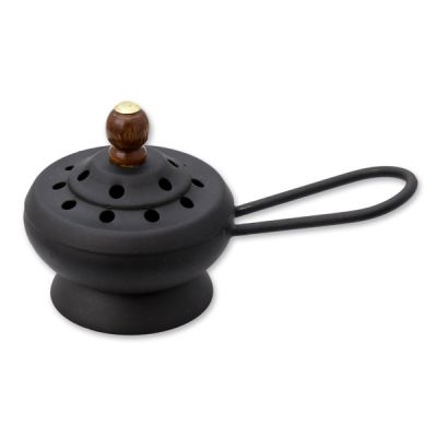 Weihrauchgefäß mit Griff 8cm, für Kohle 