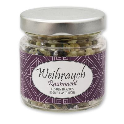 Weihrauchmischung 60g im Glas, Rauhnacht 