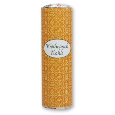 Räucherkohle Ø 40mm, "Motiv Melchior" 