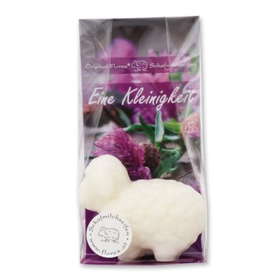 Sheep milk soap sheep 75g in a cellophane bag "Eine Kleinigkeit", Classic 