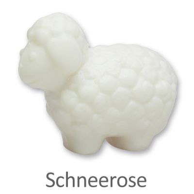 Schafmilchseife Schaf Lina 75g, Schneerose 