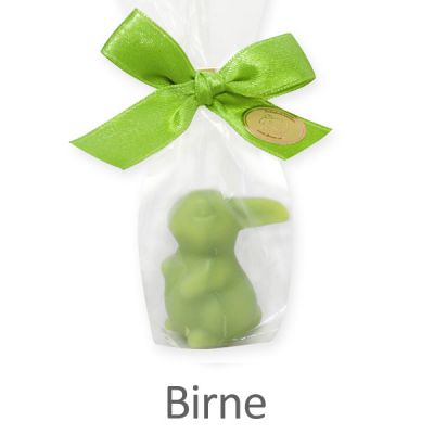 Schafmilchseife Langohrhase 23g in Cello, Birne 