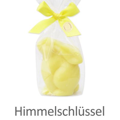Schafmilchseife Feldhase 130g in Cello, Himmelschlüssel 