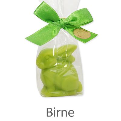 Schafmilchseife Zwerghase 40g in Cello, Birne 
