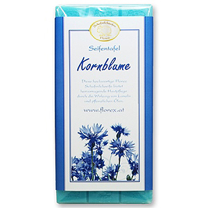 Seifentafel in Cello 100g, Kornblume 