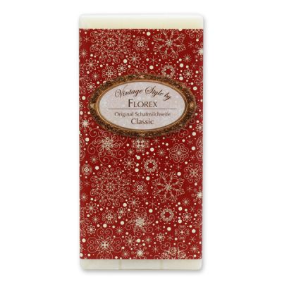 Schafmilchseife Tafel 100g "Vintage-Motiv 182", Classic 