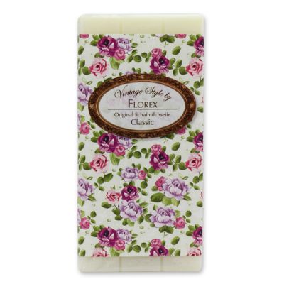 Schafmilchseife Tafel 100g "Vintage-Motiv 57", Classic 