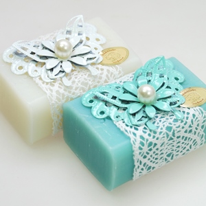 Sheep milk soap 100g, decorated with a butterfly, Classic/salt 