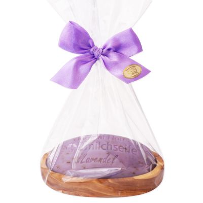 Seifenset 2-teilig in Cello, Lavendel 