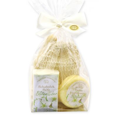 Soap set 3 pieces in a cellophane bag, Spring fever 