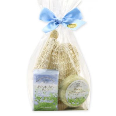 Soap set 3 pieces in a cellophane bag, Discreet fresh 