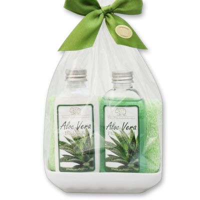 Pflegeset 4-teilig in Cello, Aloe Vera 