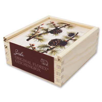 Holzboxset 4-teilig "Nostalgie", Zirbe 