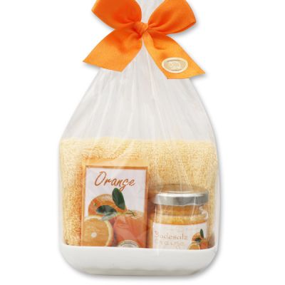 Pflegeset 4-teiligin Cello, Orange 