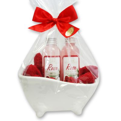 Wellness Set 4-teilig in Cello, Rose 