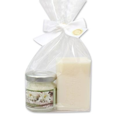 Badeset 2-teilig in Cello, Edelweiss 