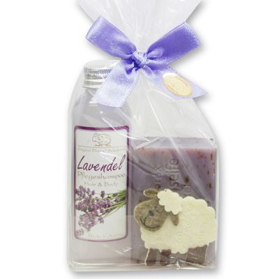 Schäfchenset, Lavendel 