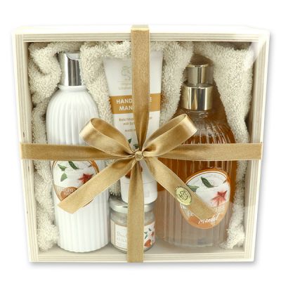 Holzboxset 6-teilig, Mandel 