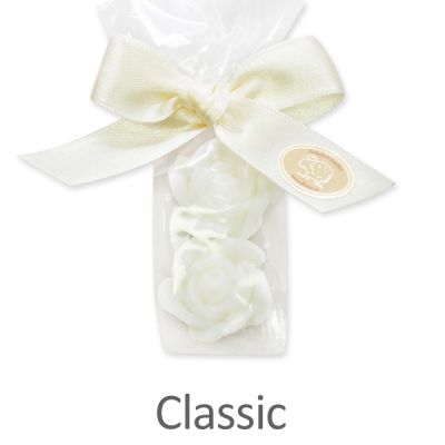 Sheep milk soap rose Florex 2x7g in a cellophane, Classic 