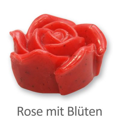 Sheep milk soap rose Florex 54g, Rose with petals 