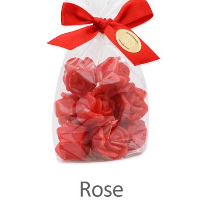 Sheep milk soap rose Florex 10x7g in a cellophane, Rose 