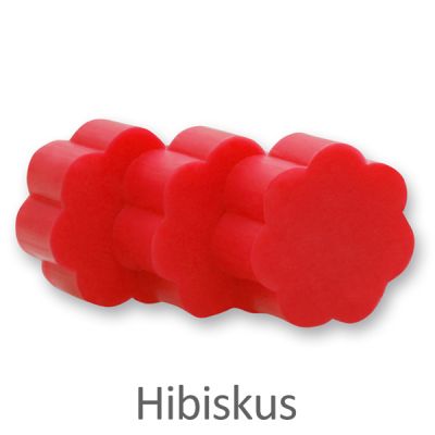 Sheep milk soap flower 20g, Hibiscus 