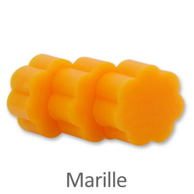 Sheep milk soap flower 20g, Apricot 