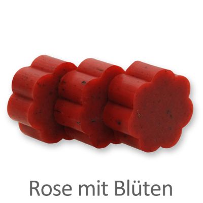 Sheep milk soap flower 20g, Rose with petals 