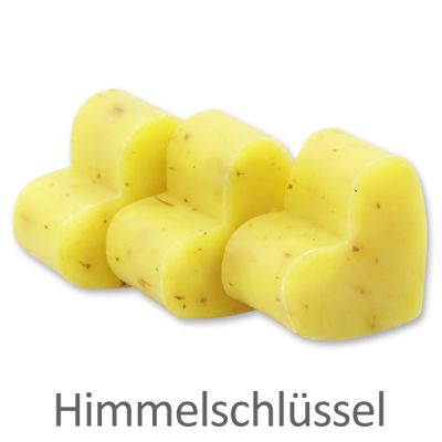 Sheep milk soap heart mini 8g, Cowslip with herbs 