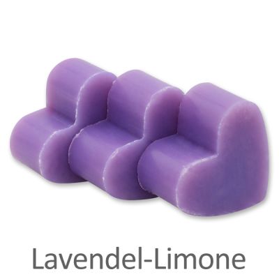 Sheep milk soap heart mini 8g, Lavender-lime 