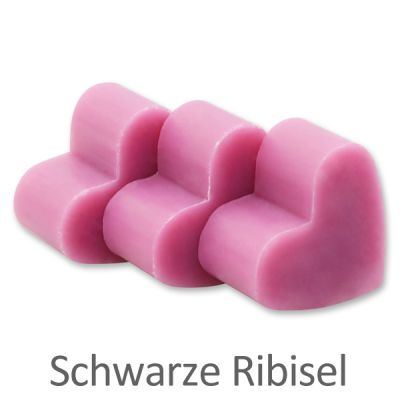 Sheep milk soap heart mini 8g, Black currant 