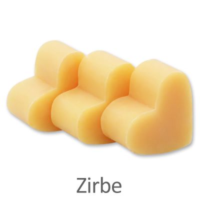 Schafmilchseife Herz mini 8g, Zirbe 