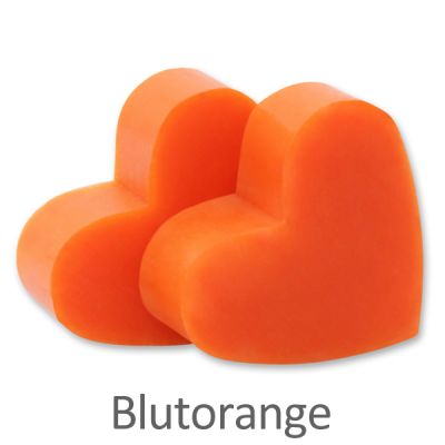 Sheep milk soap heart midi 23g, Blood orange 