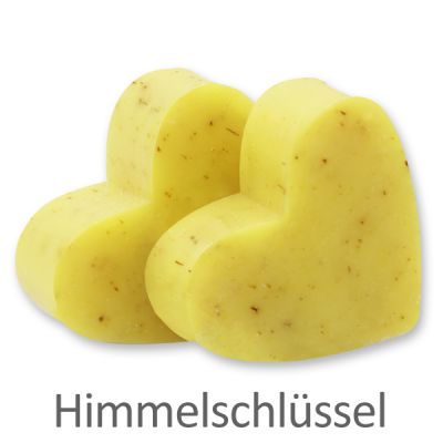 Sheep milk soap heart midi 23g, Cowslip with herbs 