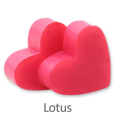 Sheep milk soap heart midi 23g, Lotus 