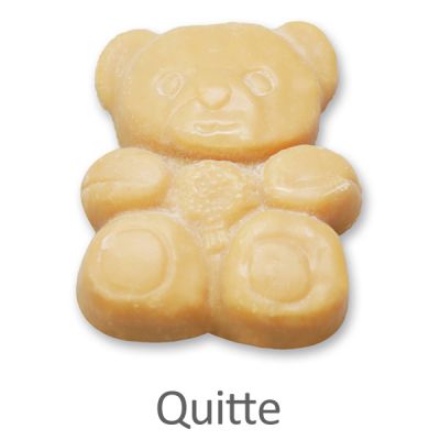 Schafmilchseife Teddy flach klein 16g, Quitte 