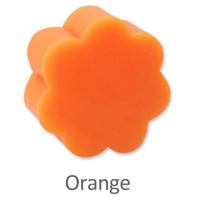 Sheep milk soap flower 115g, Orange 