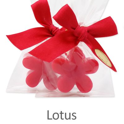 Sheep milk soap Marguerite 15g in a cellophane, Lotus 