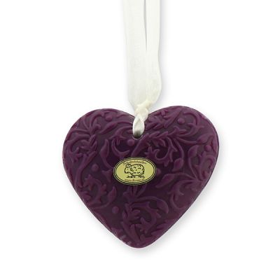 Schafmilchseife Herz Florex 80g hängend, Aronia 
