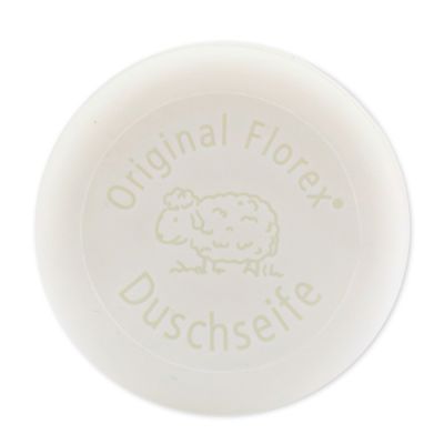 Duschseife mit Schafmilch rund 100g, Schneerose 