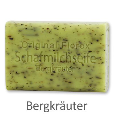 Sheep milk soap square 100g, Alpine herbs 