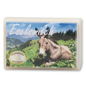 Milk soap square 100g modern, Donkey milk 