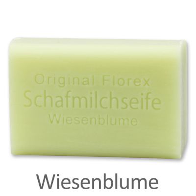 Sheep milk soap square 100g, Field of flowers 