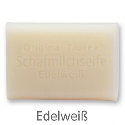 Schafmilchseife eckig 100g, Edelweiß 