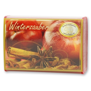 Sheep milk soap square 100g modern, Winter magic 