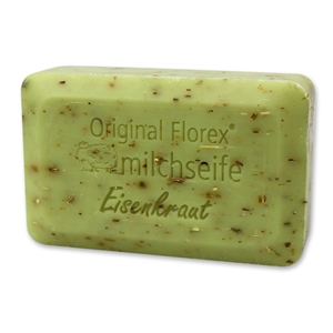 Schafmilchseife eckig 200g, Eisenkraut 