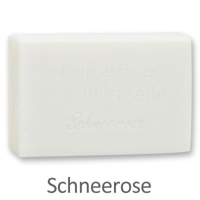 Schafmilchseife eckig 150g, Schneerose 