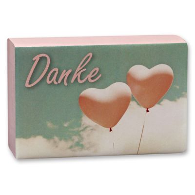 Schafmilchseife eckig 150g "Danke", Jasmin 