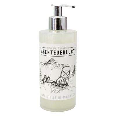 Liquid sheep milk soap 400ml "Abenteuerlust", Edelweiss 